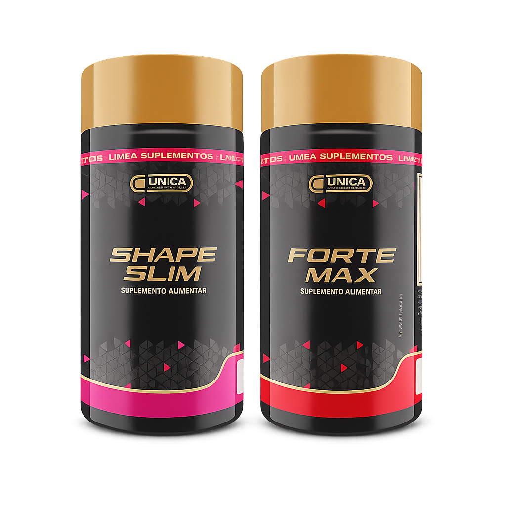 Kit Emagrecimento Shape Slim + Forte Max