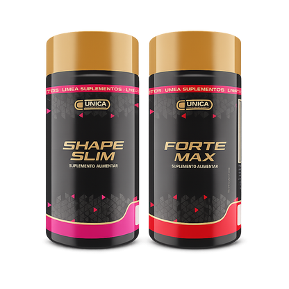 Kit Emagrecimento Shape Slim + Forte Max