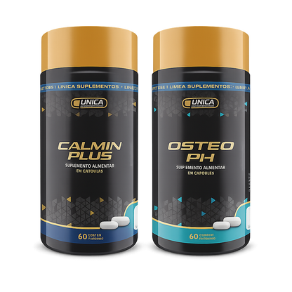 Kit Saúde Óssea Osteo PH + Calmin Plus