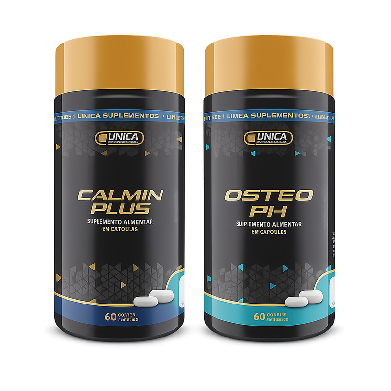 Kit Saúde Óssea Osteo PH + Calmin Plus
