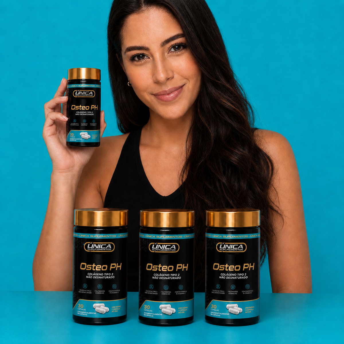Osteo PH Suplemento Alimentar 30 Cápsulas | Única Suplementos