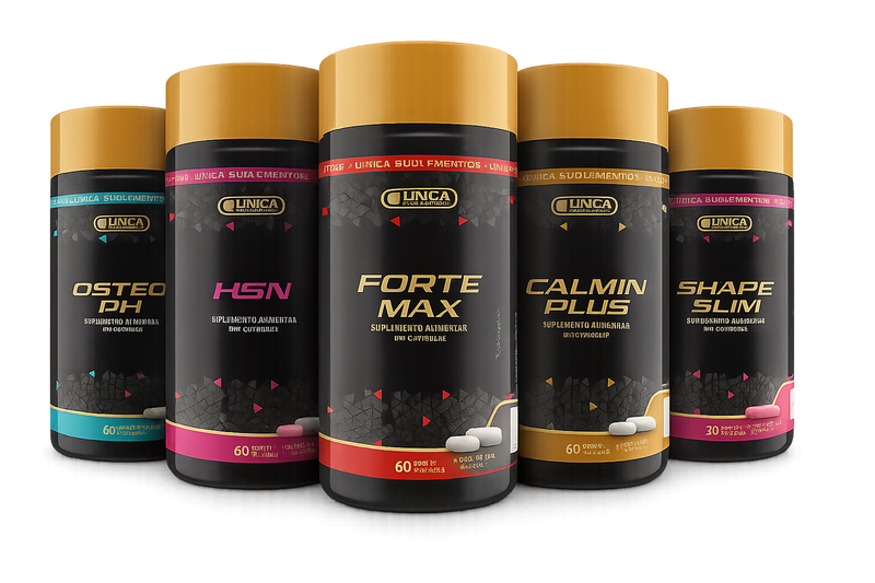 Kit Saúde Total com 5 Suplementos