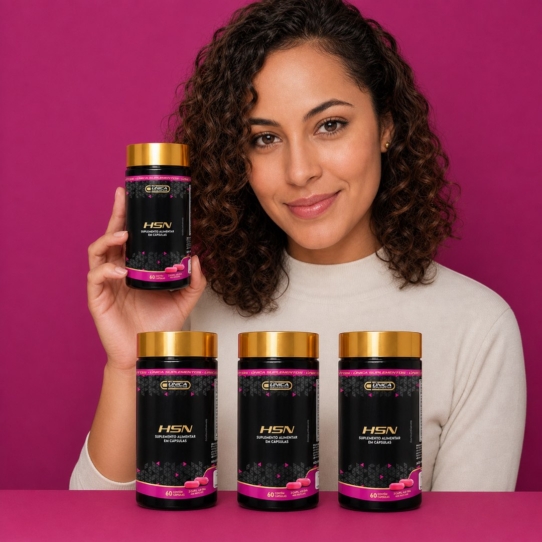 HSN Suplemento Alimentar 60 Cápsulas | Única Suplementos