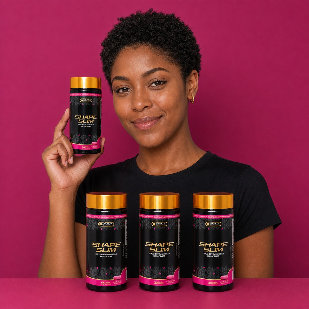 Shape Slim Suplemento Alimentar 30 Cápsulas | Única Suplementos