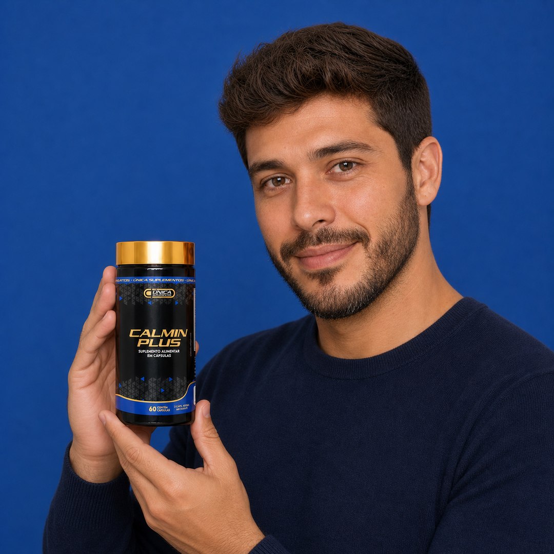 Calmin Plus Suplemento Alimentar 60 Cápsulas | Única Suplementos