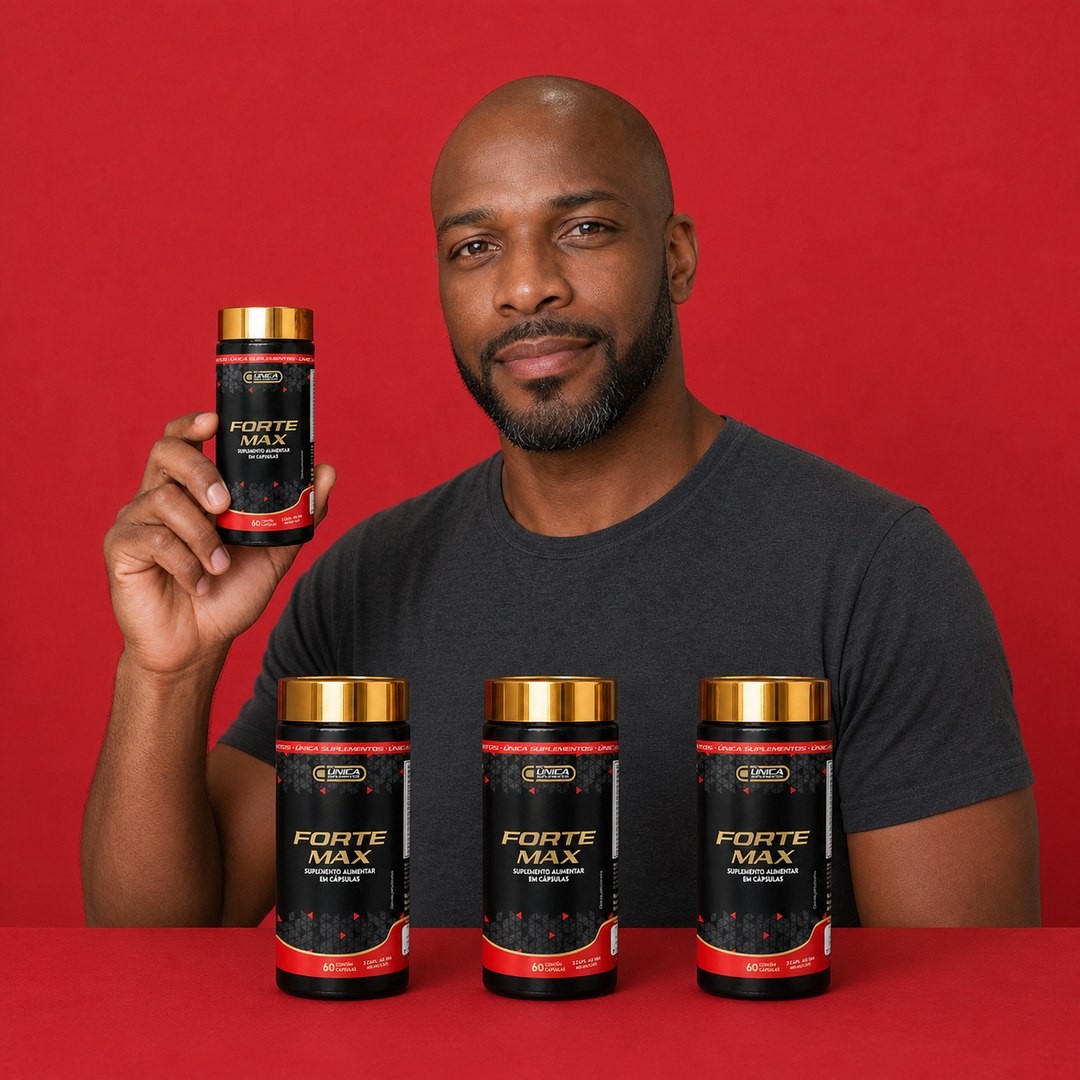 Forte Max Suplemento Alimentar 60 Cápsulas | Única Suplementos
