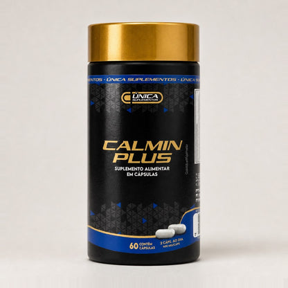 Calmin Plus Suplemento Alimentar 60 Cápsulas | Única Suplementos
