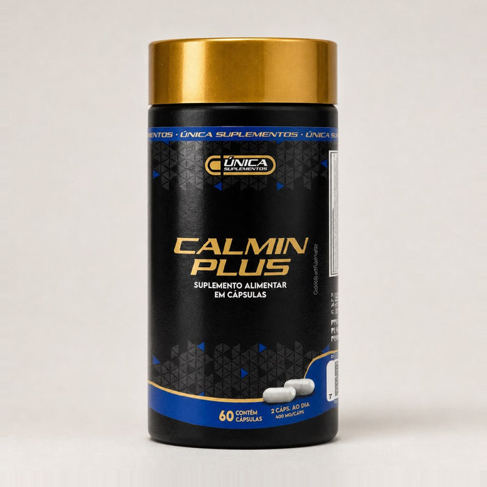 Calmin Plus Suplemento Alimentar 60 Cápsulas | Única Suplementos