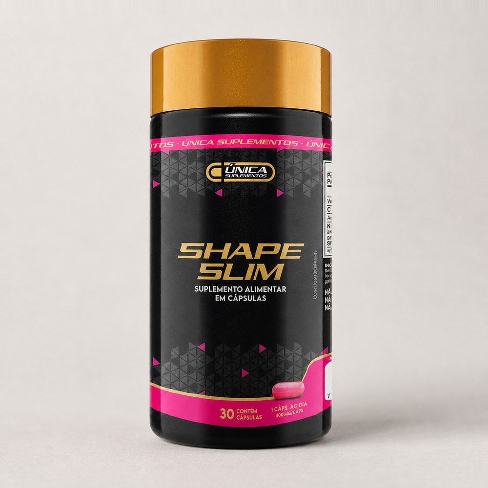 Shape Slim Suplemento Alimentar 30 Cápsulas | Única Suplementos